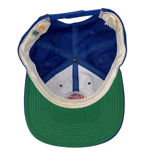 The Game 90s Vintage Chicago Cubs Snapback Hat Blue / White Adjustable OS - Picture 5 of 8